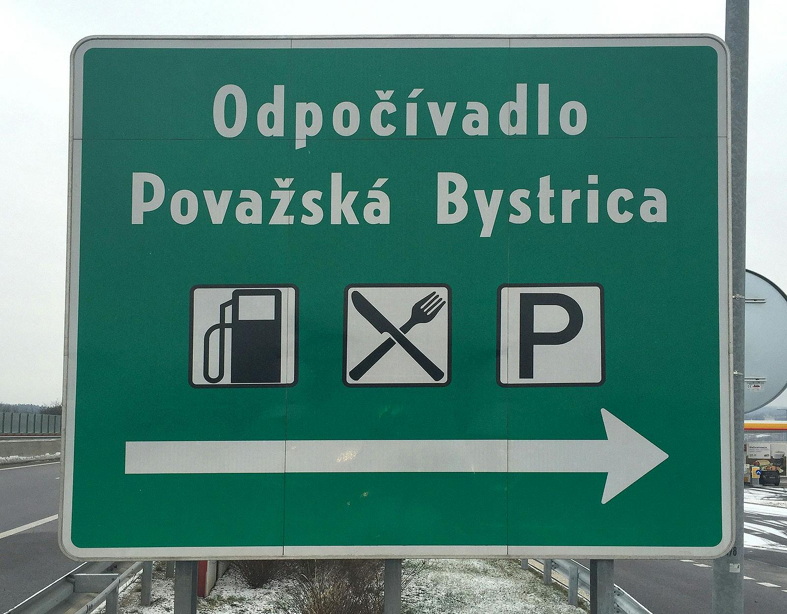 Slovakia highway