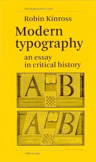 modern typography kinross