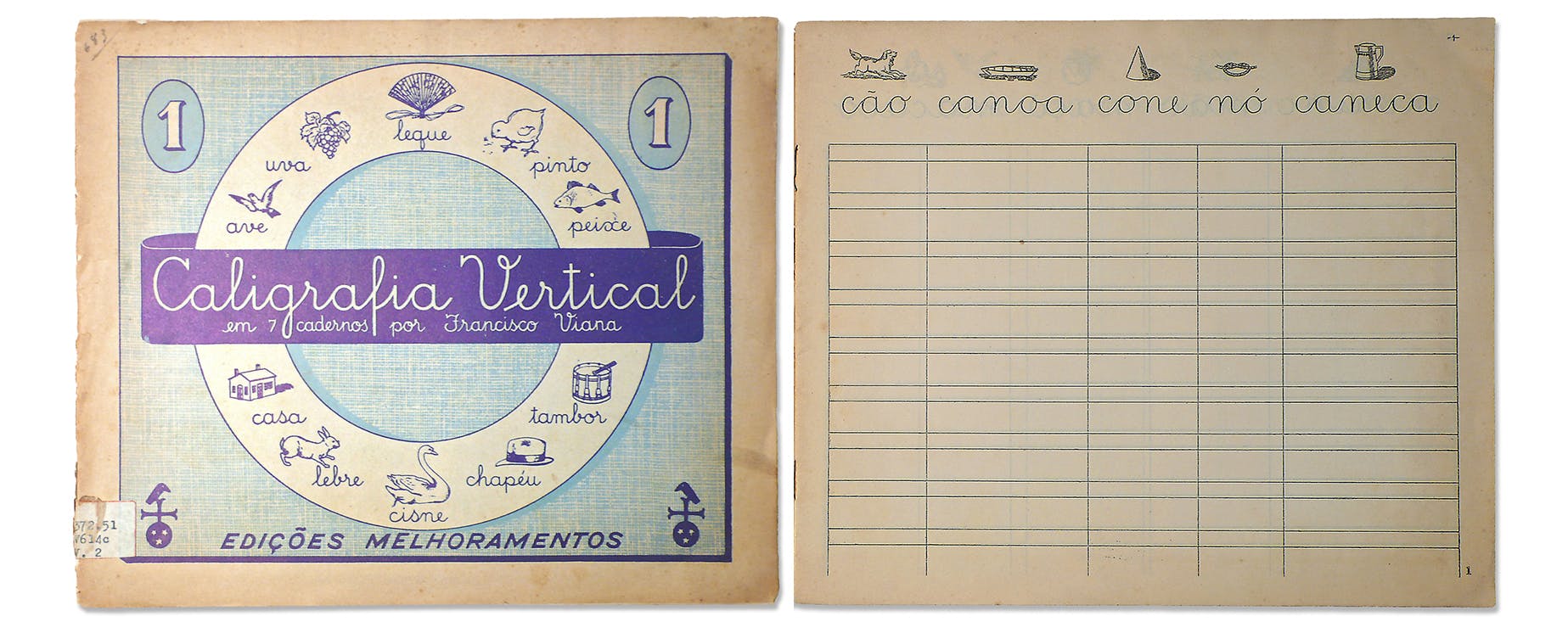 cover Cartilha Vertical 1956