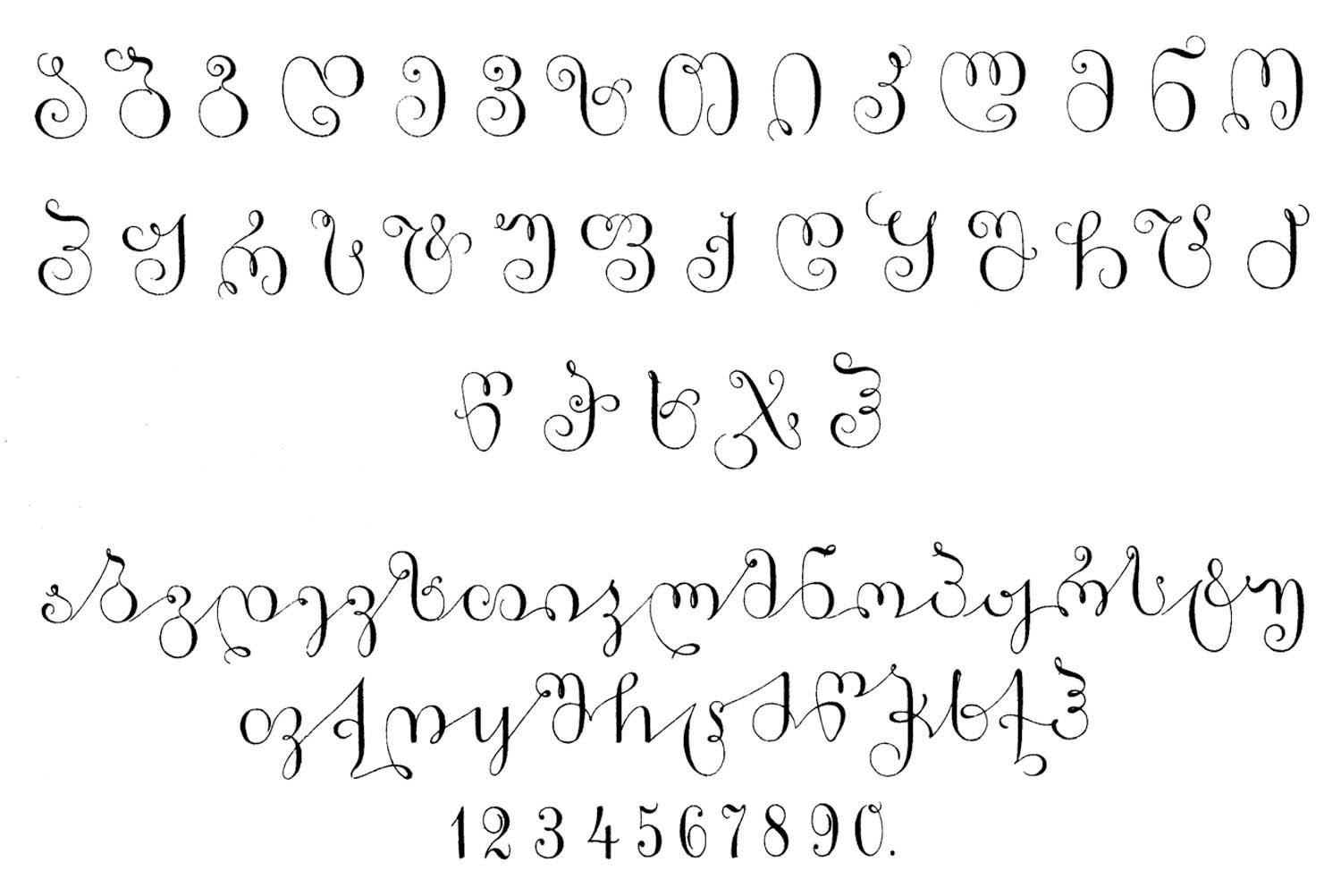 19th century Georgian typefaces